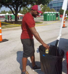 trash can for tailgating